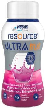 Resource Ultra Fruit Waldbeere flüssig, 6 x 4 x 200 ml